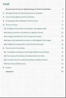 Vorschaubild 2: Strategie für das digitale Nordrhein-Westfalen|2019