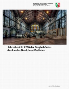 Vorschaubild 1: Jahresbericht 2016 Bergbehörden